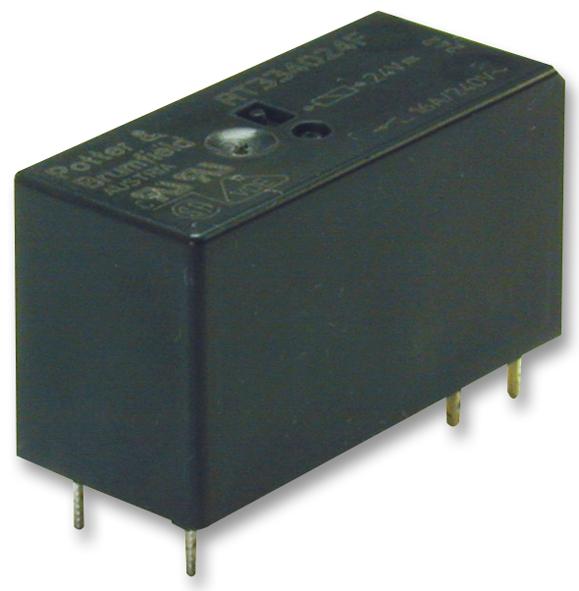 RT424024F RELAY, DPDT, 250VAC, 8A POTTER&BRUMFIELD - TE CONNECTIVITY