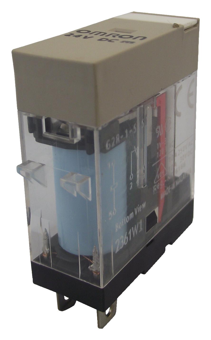 G2R-1-S- DC24 RELAY, SPDT, 250VAC, 30VDC, 10A OMRON