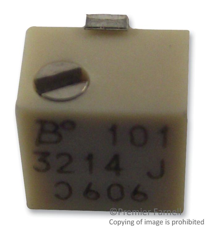 3224X-1-500E TRIMMER, POT, 50 OHM, 10%, 12TURN, SMD BOURNS