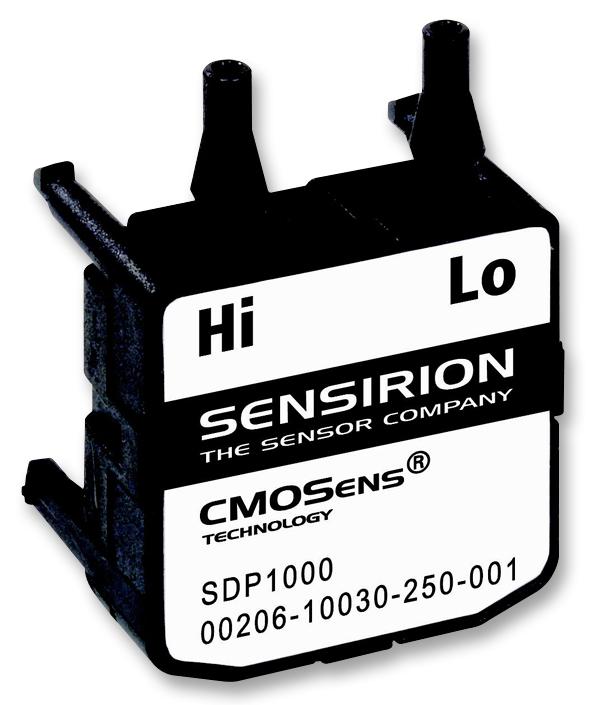SDP1000-L025 SENSOR, PRESSURE, +/-62PA SENSIRION