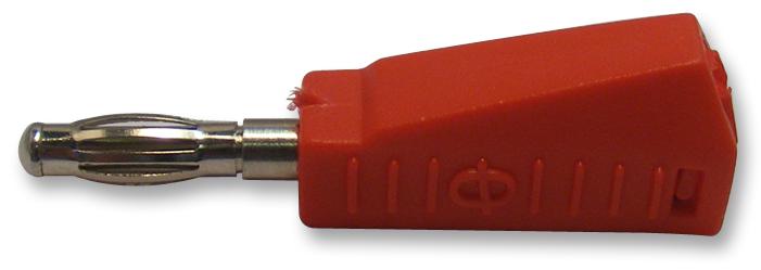 A-1.107.R PLUG, 19A, 4MM, CABLE, RED MULTICOMP