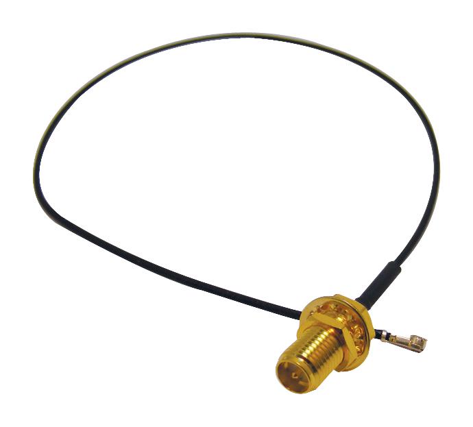R-134G7210100CC CABLE, U.FL - SMA, RP, 100MM MULTICOMP PRO