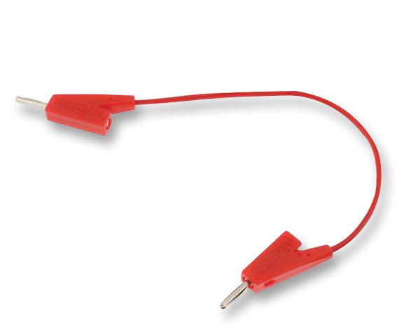R928121 TEST LEAD, RED, 200MM, 750V, 5A RADIALL