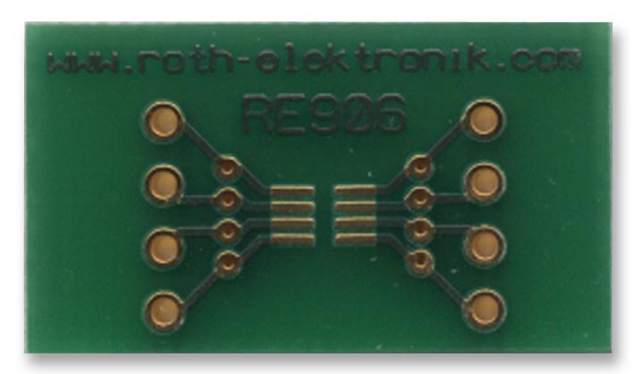 RE906 SMD-ADAPTOR, PCB, FR4, SC70, SOT23, ROTH ELEKTRONIK