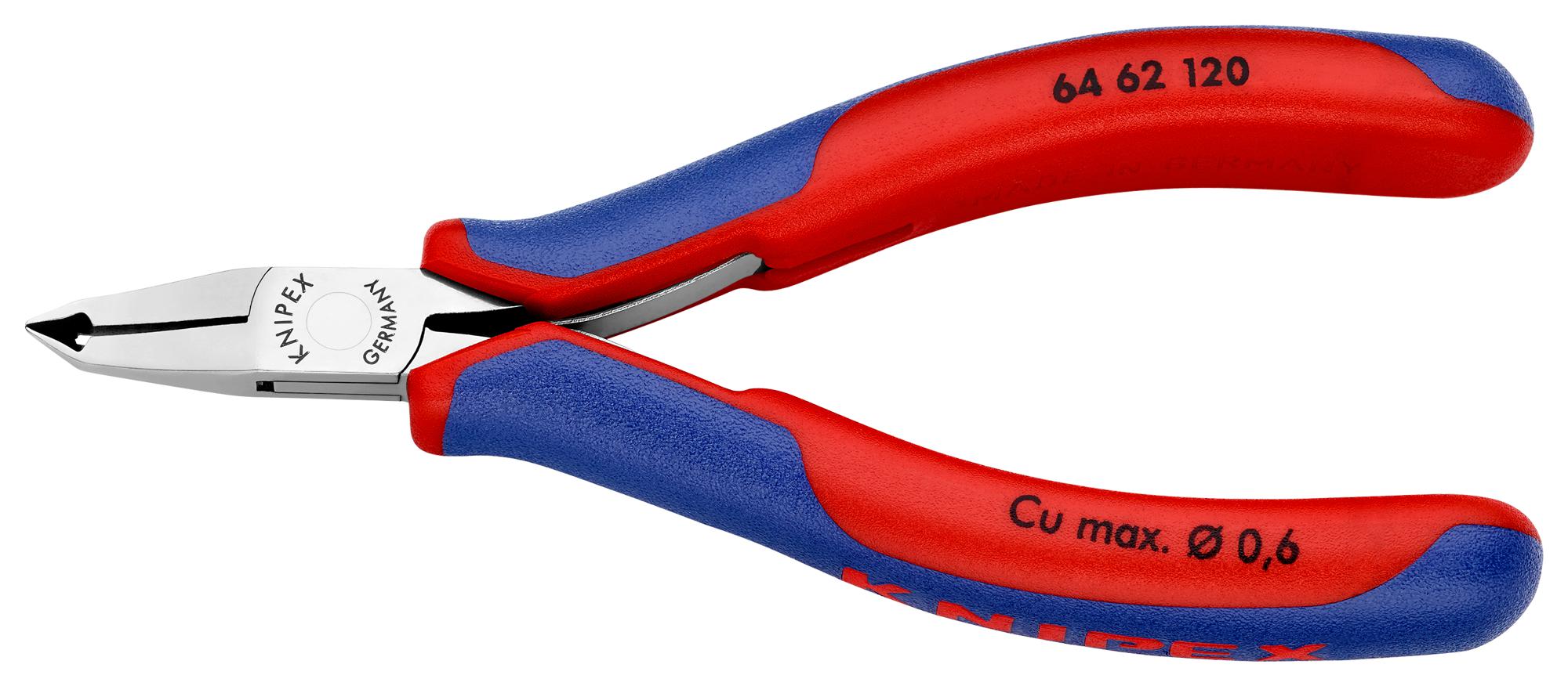 64 62 120 OBLIQUE CUTTING NIPPERS KNIPEX