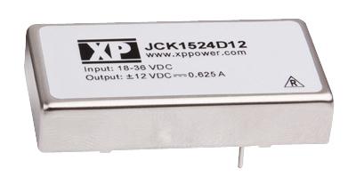 JCK1524S15 CONVERTER, DC/DC 15W, 15V XP POWER