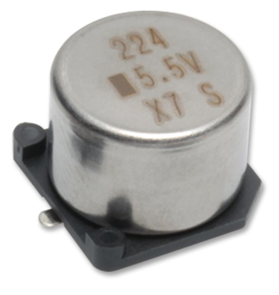 FC0V104ZFTBR24 CAP, 0.1F, 3.5V, SUPER CAP, SMD KEMET