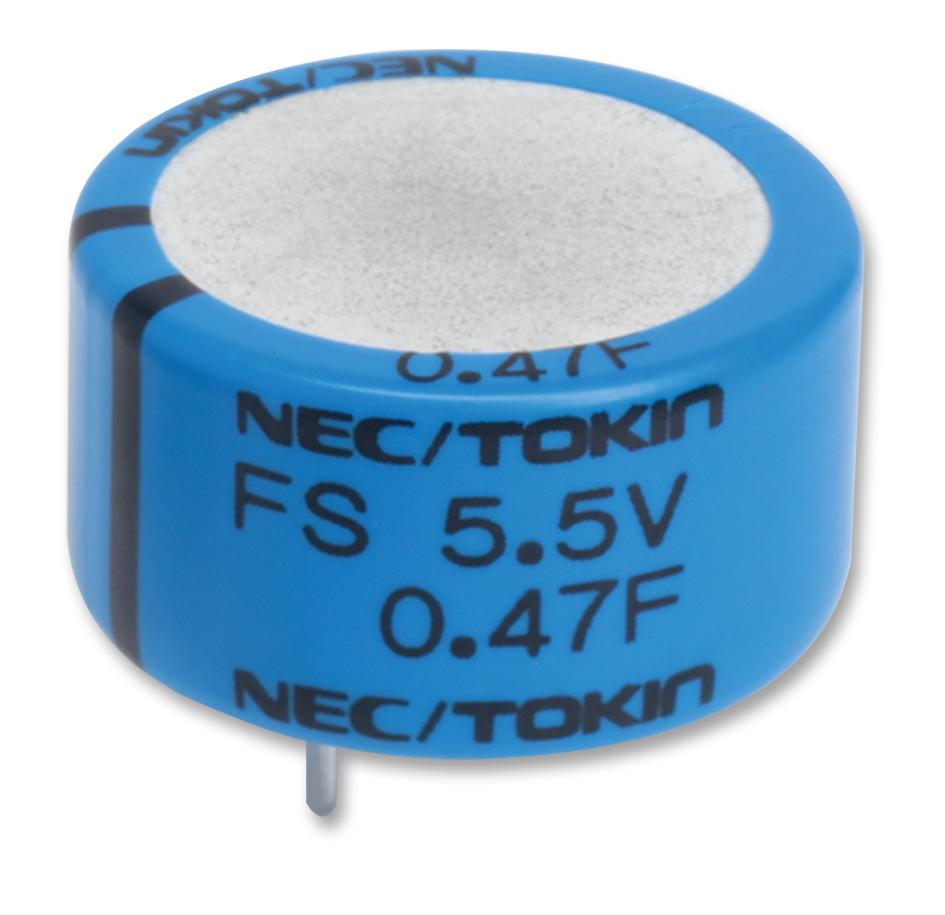 FS0H473ZF CAP, 47000µF, 5.5V, SUPER CAP, RADIAL KEMET