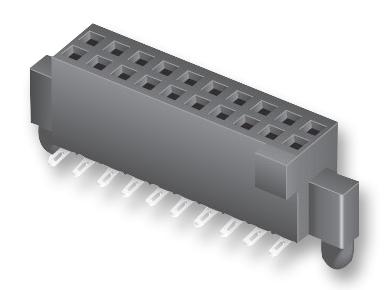 SFM-110-02-L-D-A CONNECTOR, RCPT, 20POS, 2ROW, 1.27MM SAMTEC