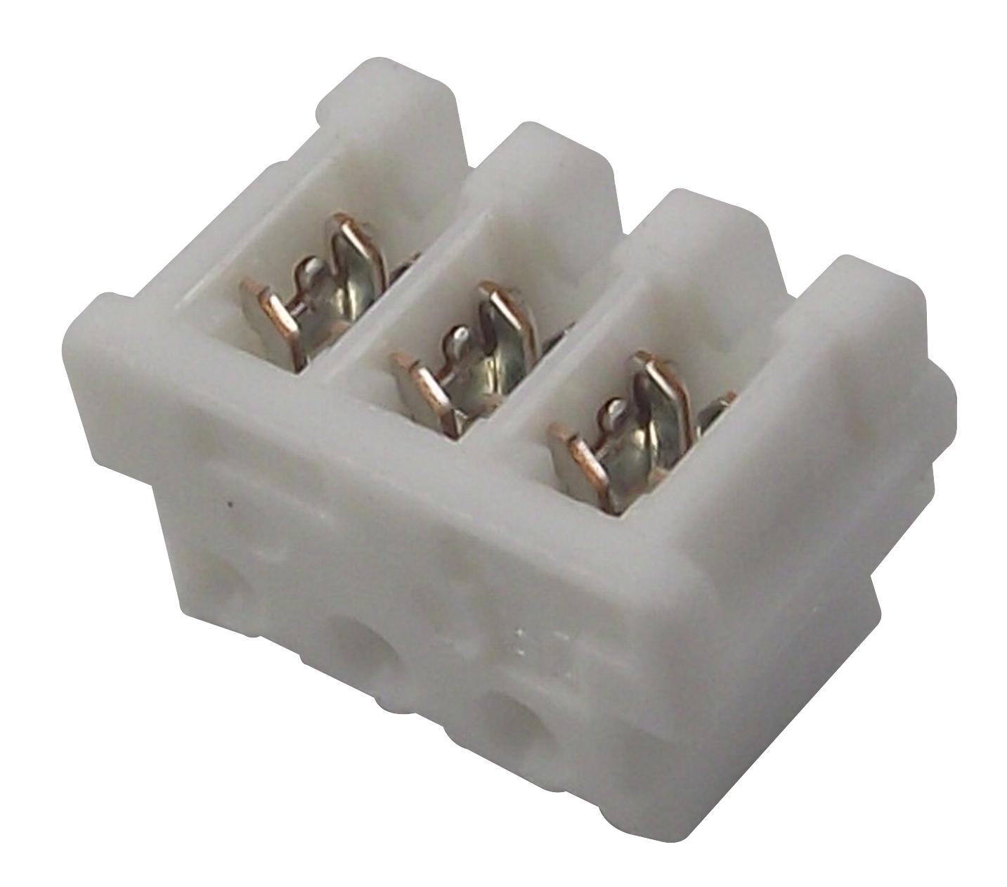 173977-3 CONNECTOR, 3WAY, AWG28-26, 2 AMP - TE CONNECTIVITY