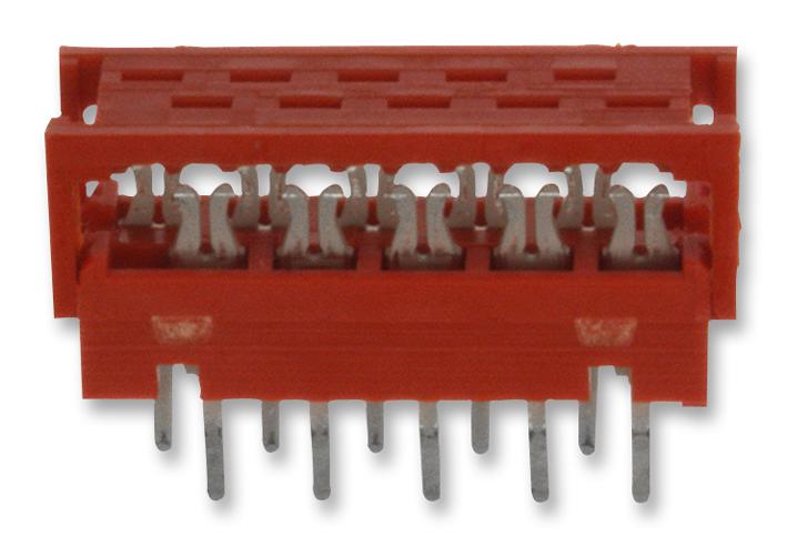 1-215570-0 CONNECTOR, 10WAY, AWG28, 1.27 AMP - TE CONNECTIVITY
