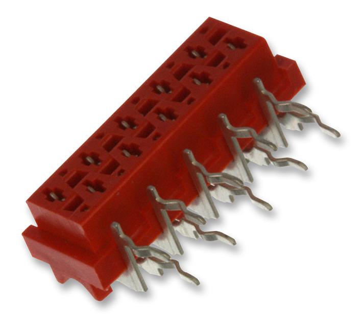 1-215460-0 CONNECTOR, RCPT, 10POS, 2ROW, 1.27MM AMP - TE CONNECTIVITY