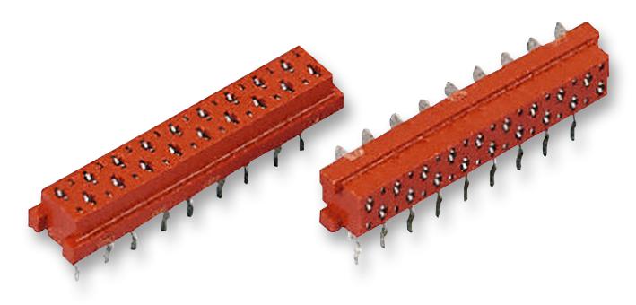 2-215079-0 CONNECTOR, RCPT, 20POS, 2ROW, 1.27MM AMP - TE CONNECTIVITY