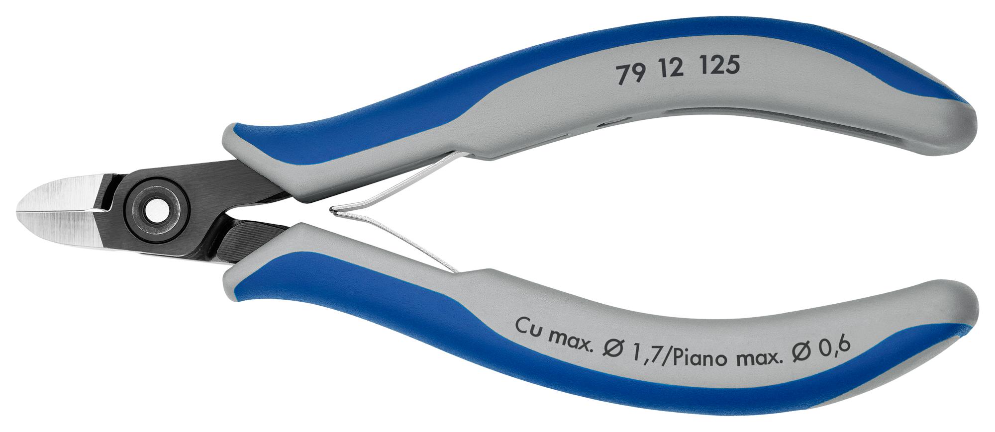 79 12 125 SIDE CUTTERS, ELECTRONIC PRECISION KNIPEX