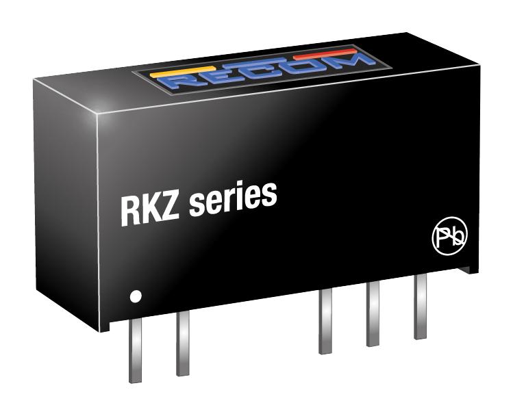 RKZ-051509D DC-DC CONVERTER, MEDICAL, 2 O/P, 2W RECOM POWER