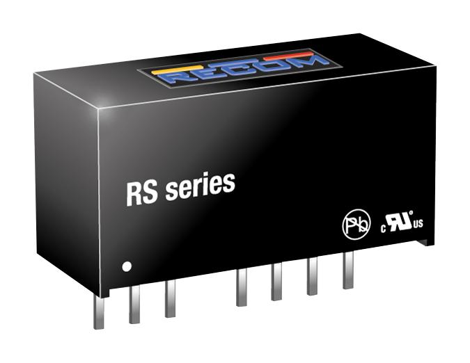 RS-4805SZ/H3 DC-DC CONVERTER, MEDICAL, 5V, 0.4A RECOM POWER