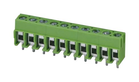 PT1,5/5-5.0-H TERMINAL BLOCK, WIRE TO BRD, 5POS, 16AWG PHOENIX CONTACT