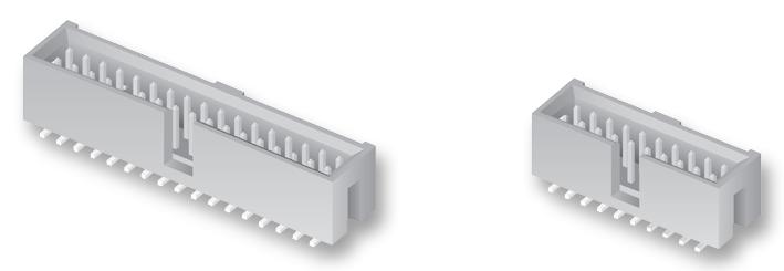 HTSS-105-01-L-DV CONNECTOR, HEADER, 10POS, 2ROW, 2.54MM SAMTEC