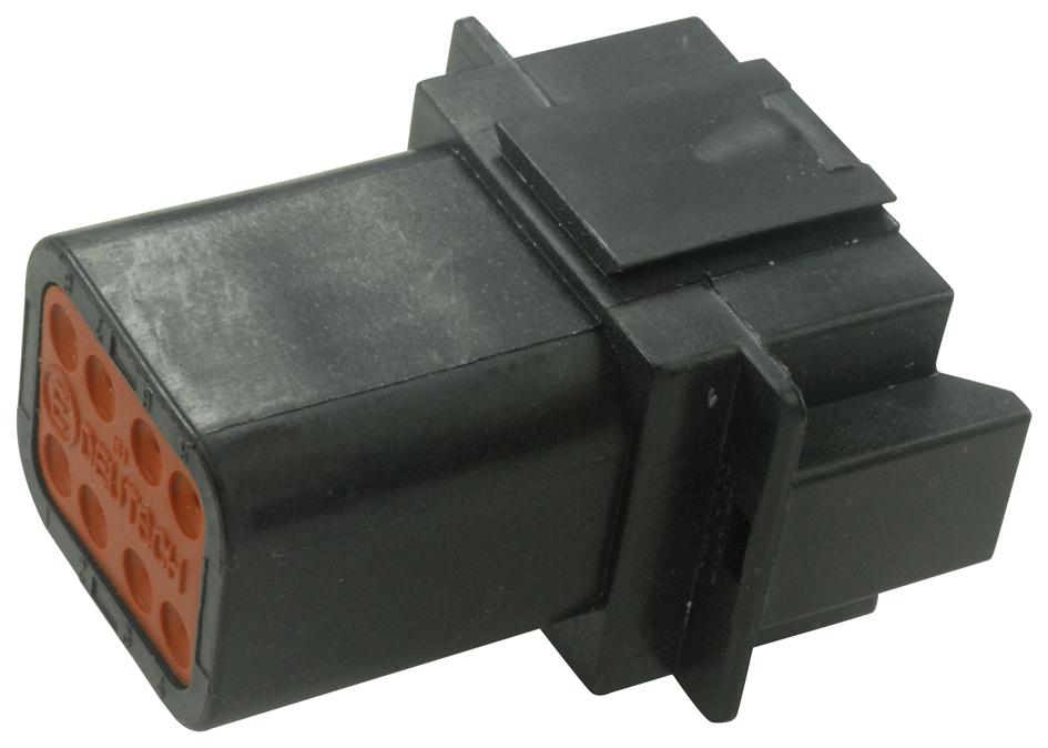 DT048PA-CE02 RECEPTACLE, DT, THIN WALL, 8WAY, PIN DEUTSCH - TE CONNECTIVITY