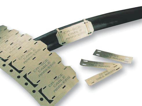CM-SCE-TP-1/2-4H-9 CABLE MARKER, TAG, 12.7X50.8MM, PK250 TE CONNECTIVITY