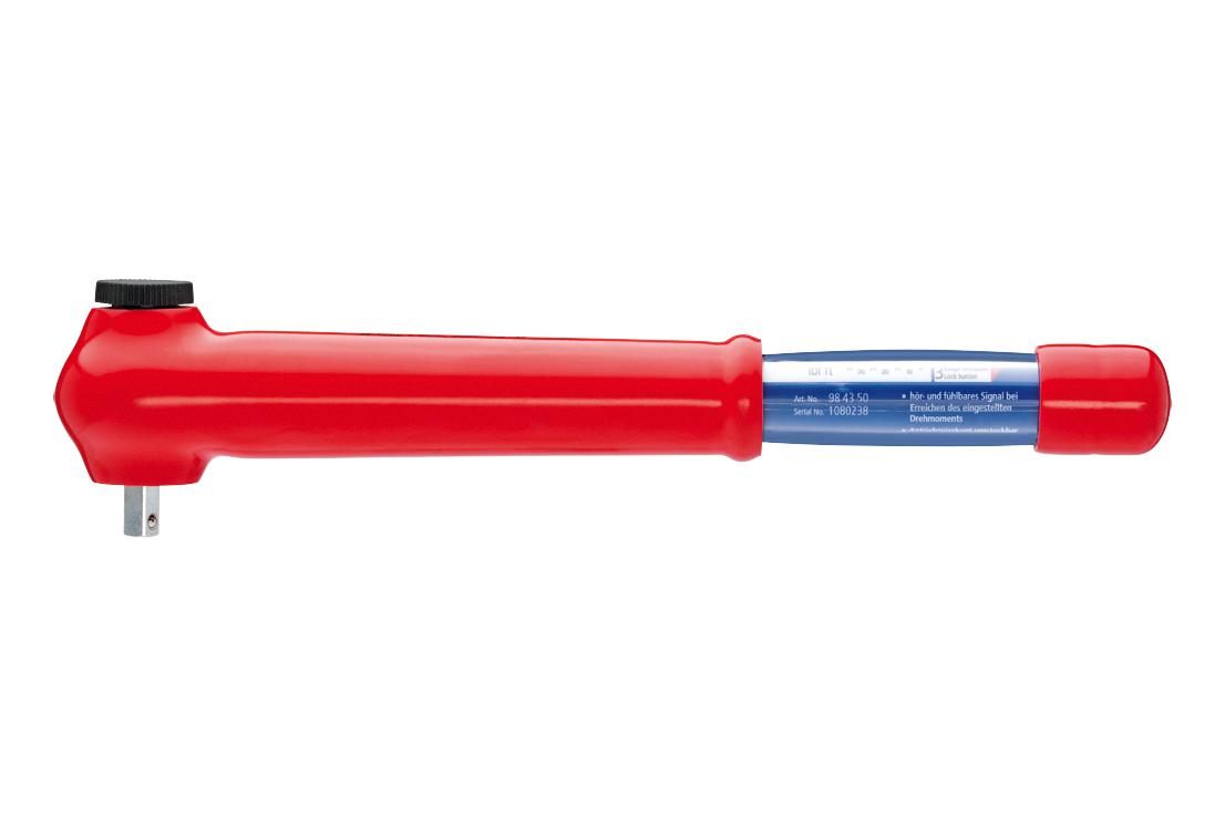 98 43 50 TORQUE WRENCH, 1/2", 1000V-INSULATED KNIPEX