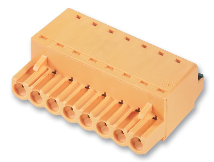 1013720000 TERMINAL BLOCK, PLUGGABLE, 5POS, 12AWG WEIDMULLER