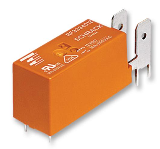RFH34012 RELAY, SPST-NO, 250VAC, 16A SCHRACK - TE CONNECTIVITY