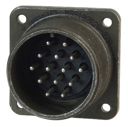 MS3102E32-12P CIRCULAR, SIZE 32, 15WAYS, PIN AMPHENOL