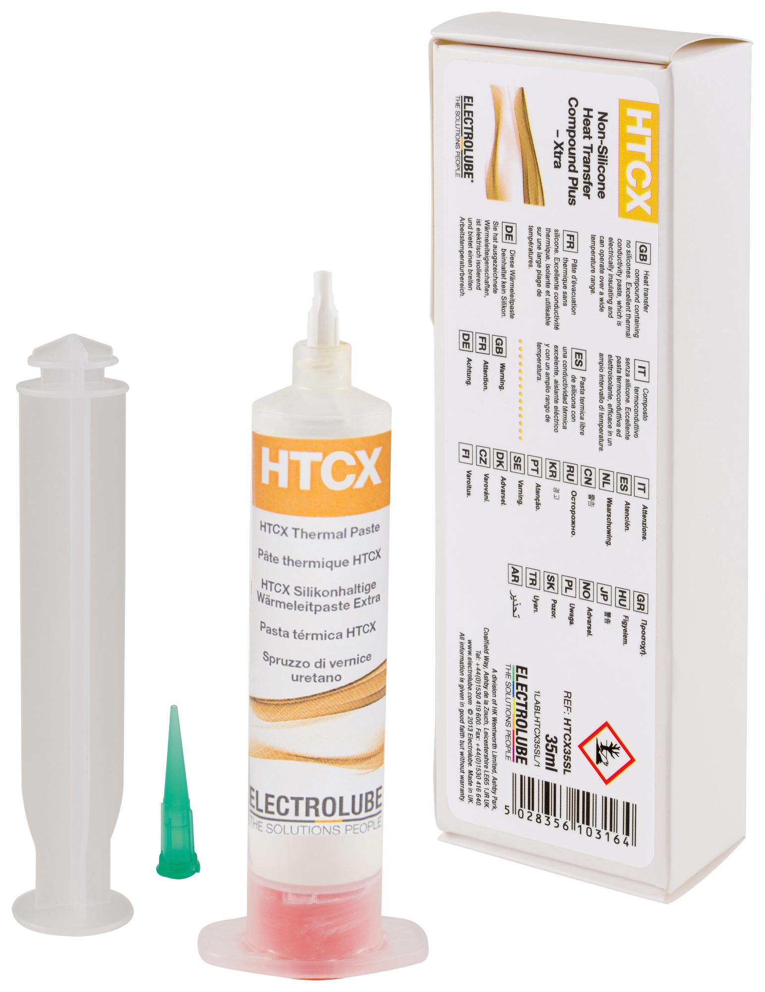 HTCX35SL COMPOUND, EXTRA, HEAT TRANSFER, HTCX ELECTROLUBE