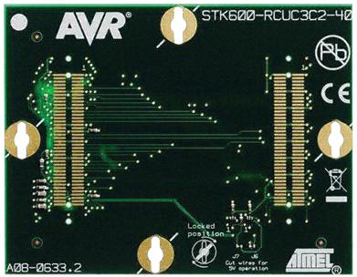 ATSTK600-RC40 ROUTINGCARD, STK600, RCUC3C2-40 MICROCHIP