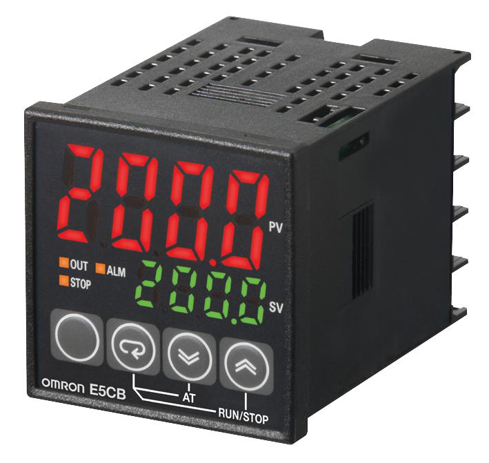 E5CB-Q1P AC100-240 CONTROLLER, TEMP, 1/16 DIN, 100-240VAC OMRON