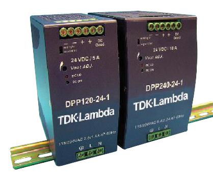 DPP120-48-1 PSU, AC/DC, DIN RAIL, 48V, 120W, 1PH TDK-LAMBDA