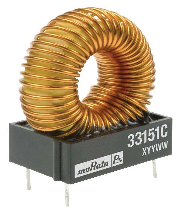 33151C INDUCTOR, 150UH, 15%2A TH TOROID MURATA POWER SOLUTIONS