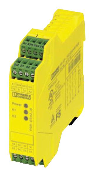 PSR-SCP-24UC/ESA2/4X1/1X2/B RELAY, SAFETY, 4NO, 1NC, 250V, 6A PHOENIX CONTACT