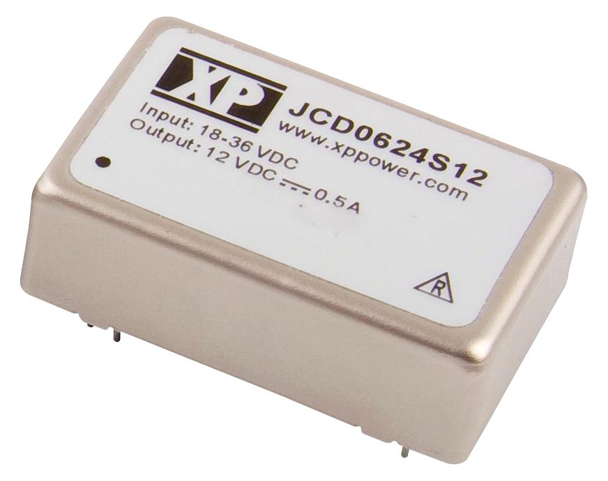 JCD0624S12 DC/DC CONVERTER, 6W, 12V, DIP-24 XP POWER