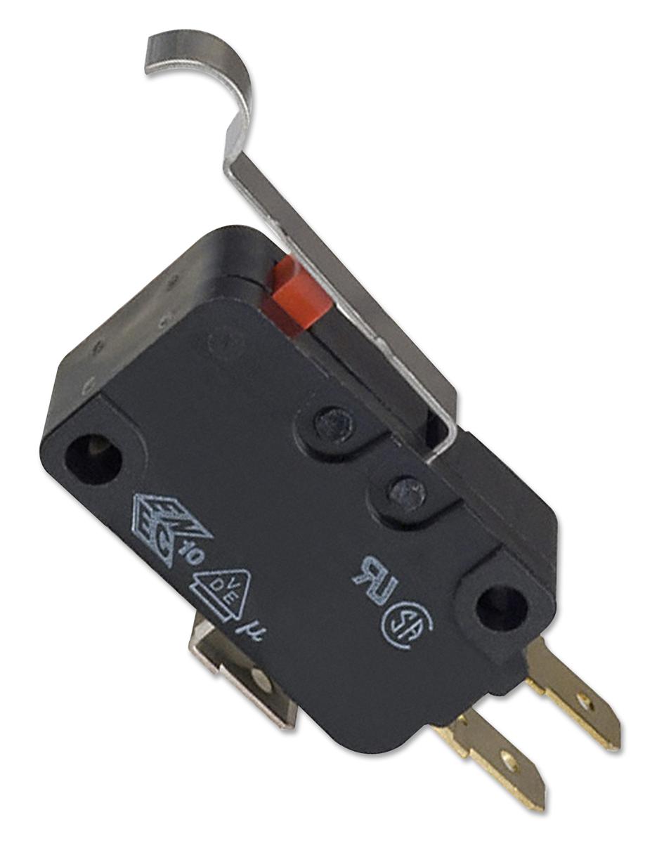 D3V-164M-2A5 MICROSWITCH, SPST-NC, 16A, SIM ROLLER OMRON