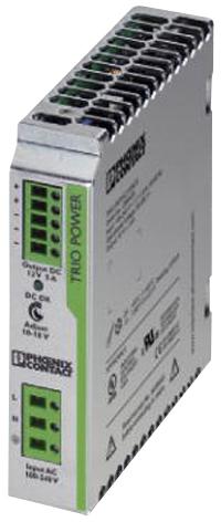 TRIO-PS/1AC/12DC/5 PSU, DIN RAIL, 12V, 5A PHOENIX CONTACT