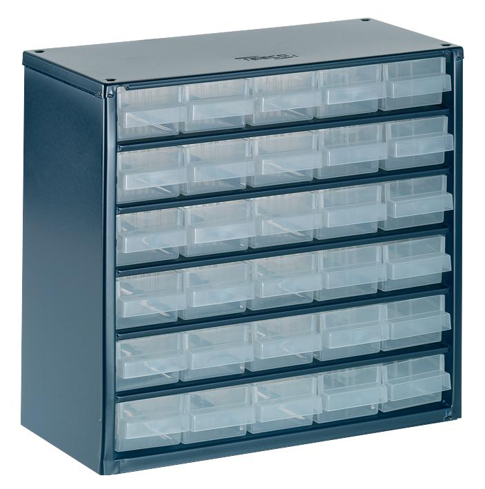 137539 STEEL CABINET, 630-00, WITH 30 DRS RAACO