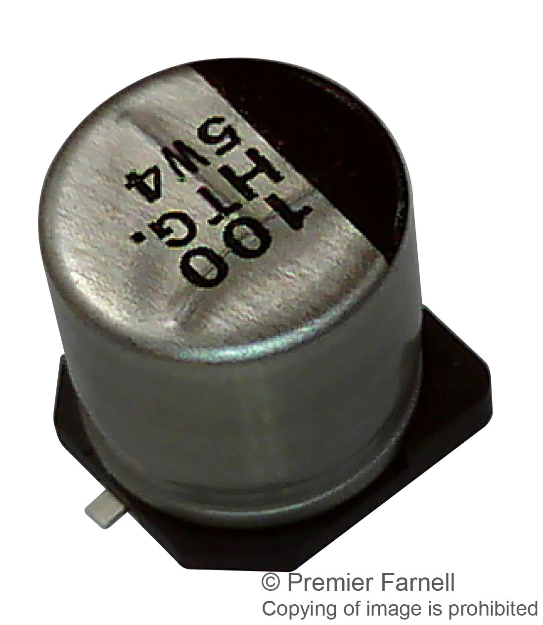 EEETG1H100P CAP, 10µF, 50V, 2824, SMD PANASONIC