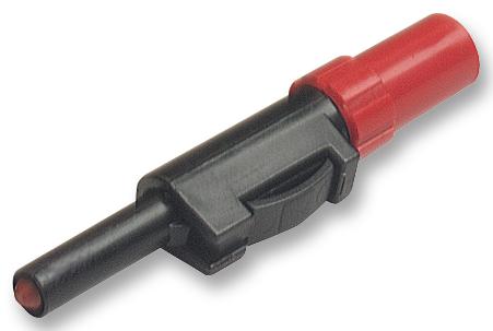 931824101 PLUG, 4MM, RED, MZS HIRSCHMANN TEST AND MEASUREMENT