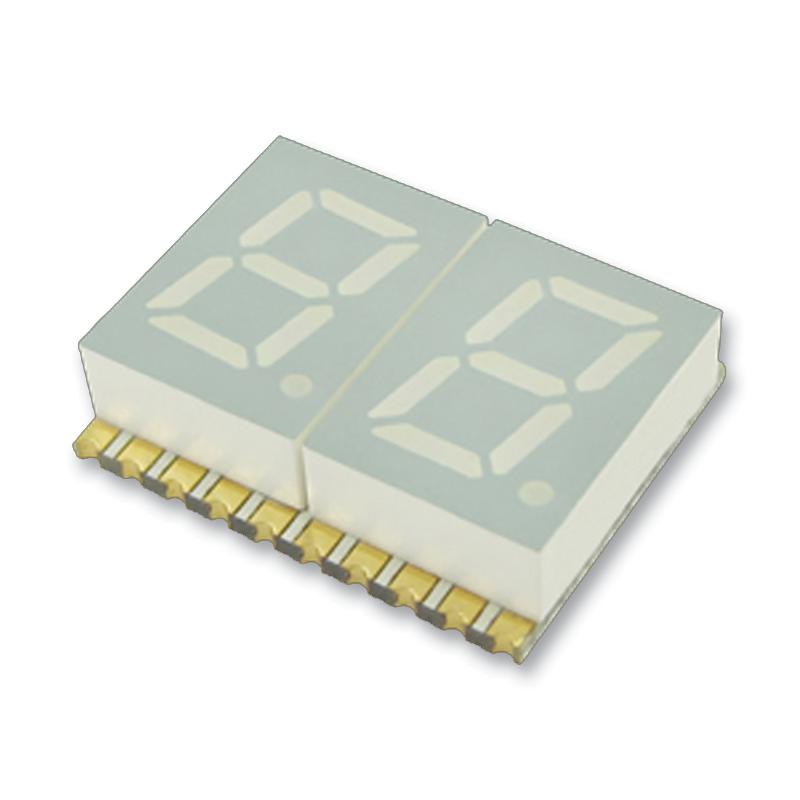 KCDC03-101 DISP, SMD, 0.3", CMN CATHODE, RED KINGBRIGHT