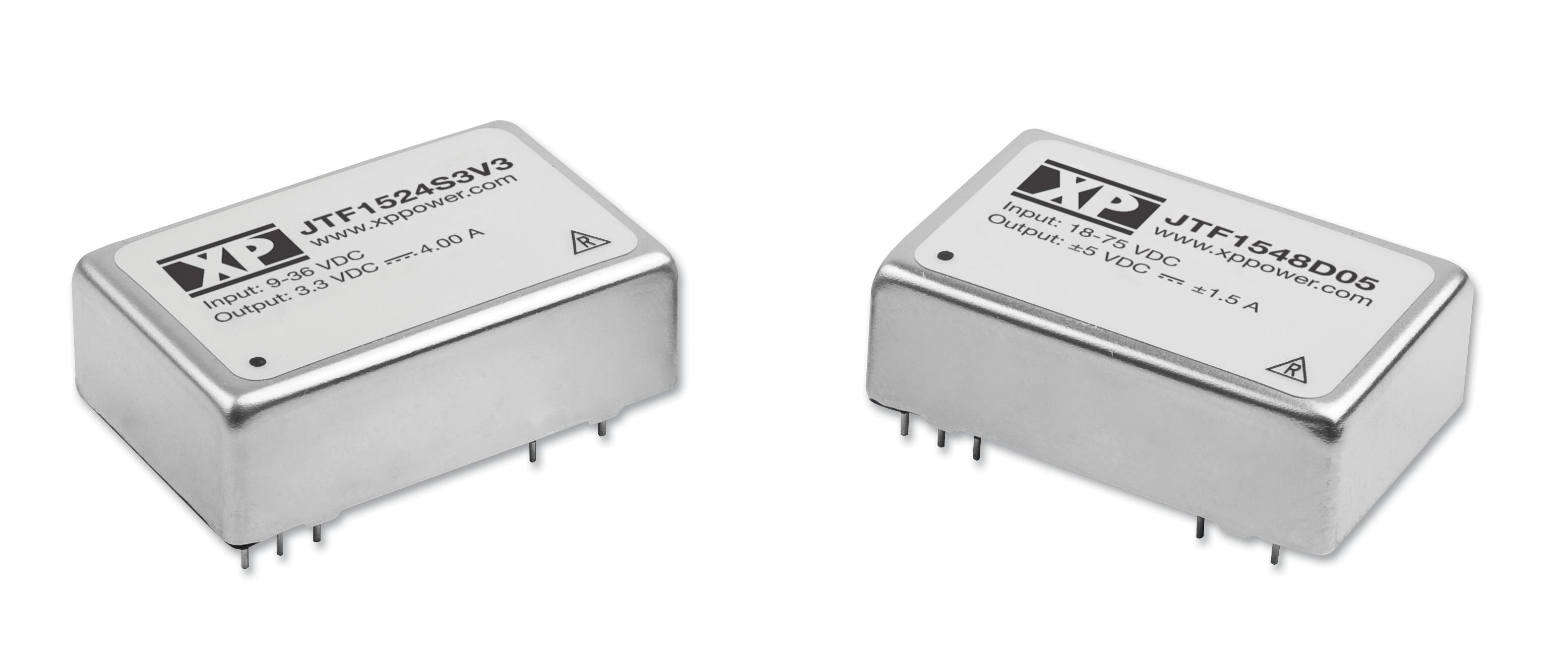 JTF1524S15 DC/DC CONVERTER, 15W, SINGLE OUTPUT XP POWER