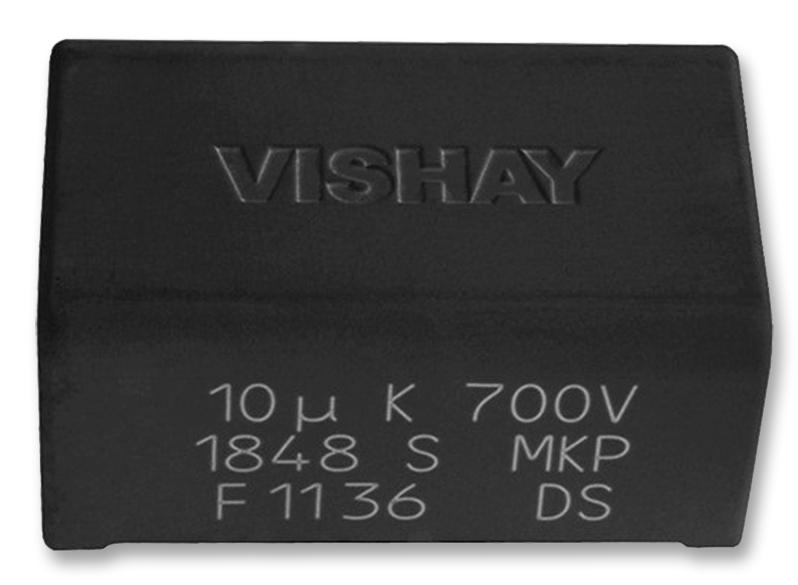 MKP1848S55050JK2A CAP, 5µF, 500V, 5%, PP VISHAY