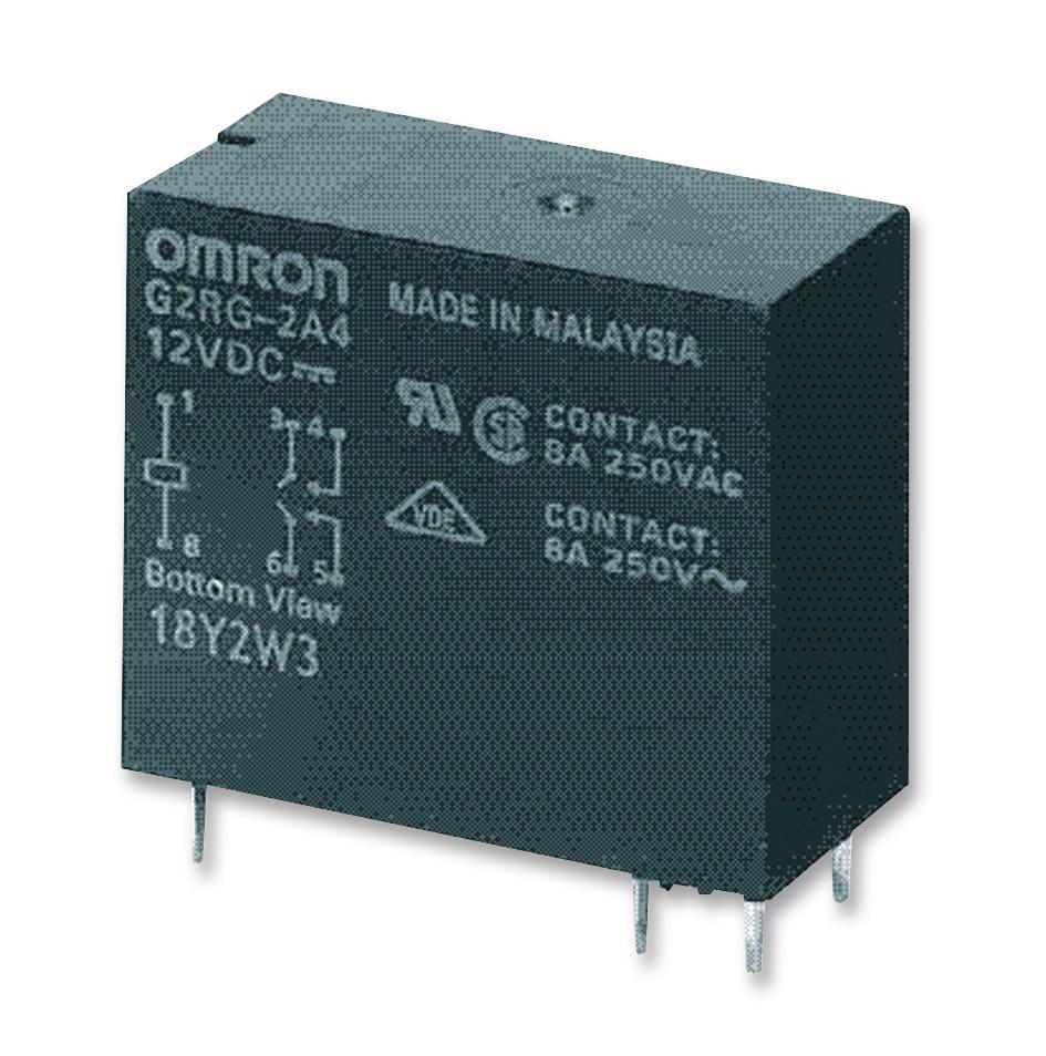 G2R-2A4   DC24 POWER RELAY, DPST-NO, 24VDC, 4A, THT OMRON