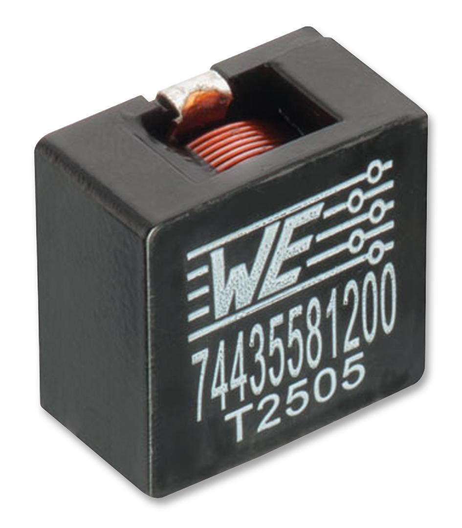 74435581200 INDUCTOR, HIGH CURRENT, 12UH, SMD WURTH ELEKTRONIK