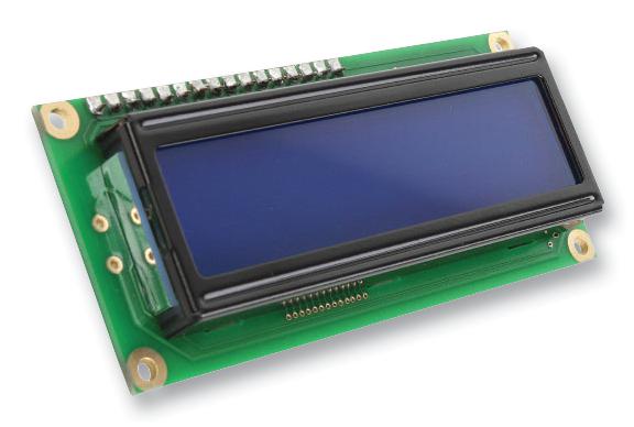 MIKROE-55 DISPLAY BOARD, LCD 2X16 MIKROELEKTRONIKA