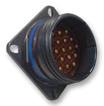 D38999/20ZE99AA CIRCULAR CONNECTOR, RCPT, 17-99, PANEL AMPHENOL LTD