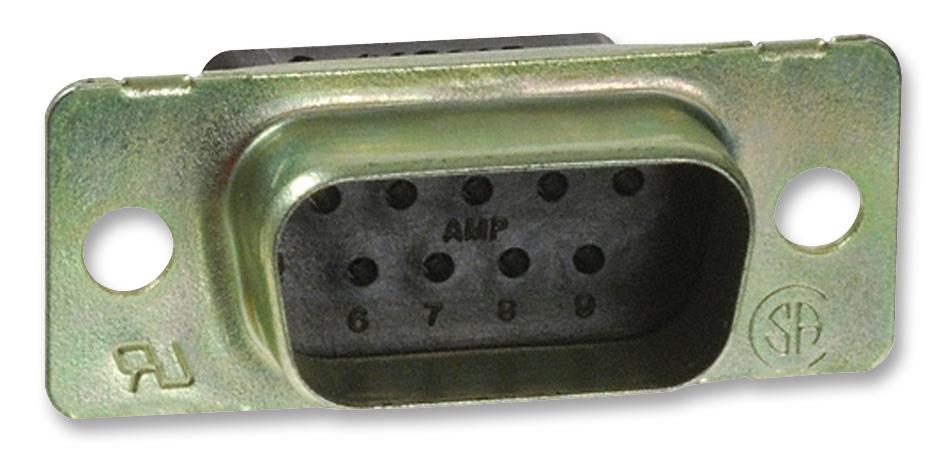 205204-9 CONNECTOR, D SUB SHELL, PLUG, SIZE 1 AMP - TE CONNECTIVITY