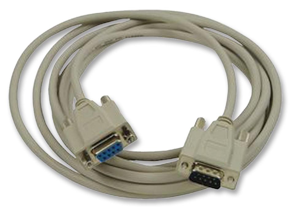 CSNULL9MF-10A CABLE, NULL MODEM RESERVER, GREY, 10FT L-COM