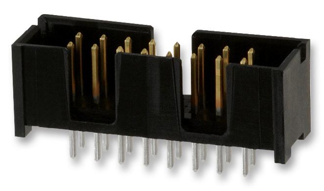 103308-3 CONNECTOR, HEADER, THT, 2.54MM, 16WAY AMP - TE CONNECTIVITY